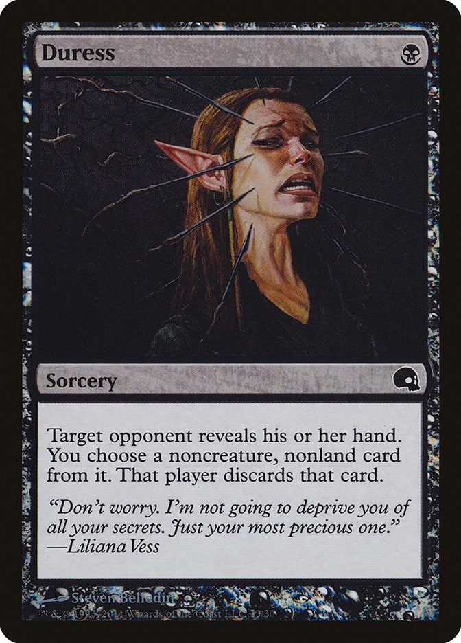 Image for Duress (Premium Deck Series: Graveborn) (13) - Magic: The Gathering
