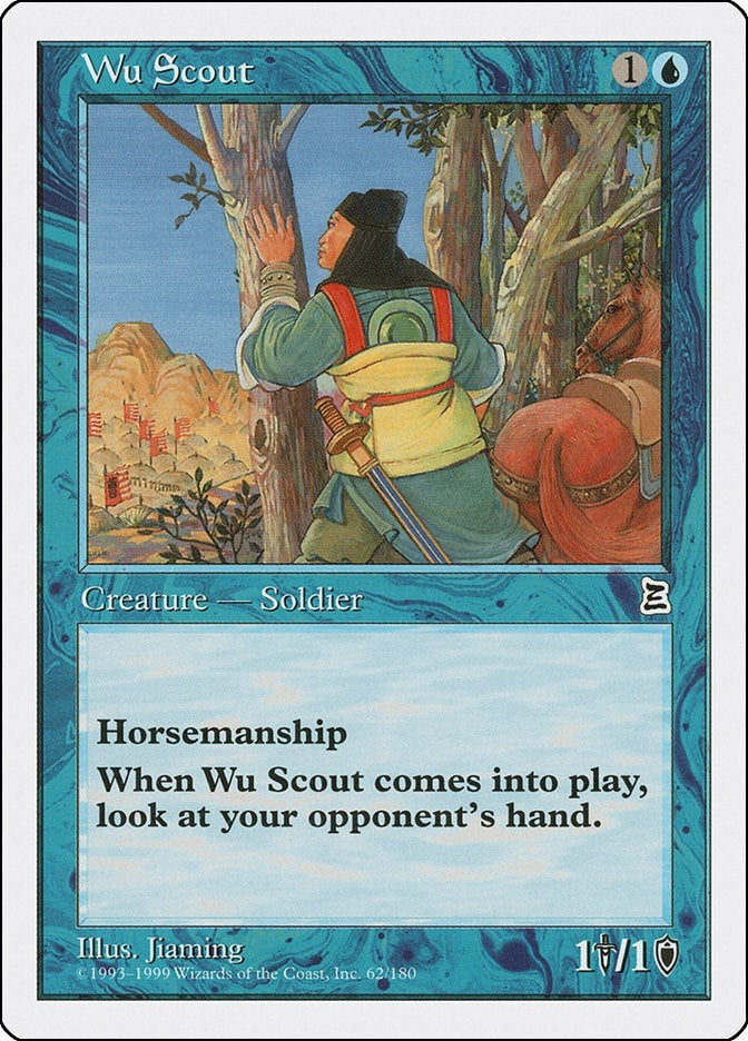 Image for Wu Scout (Portal Three Kingdoms) (62) - Magic: The Gathering