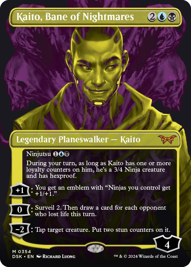 Image for Kaito, Bane of Nightmares (Showcase) (Duskmourn: House of Horror) (354) - Magic: The Gathering