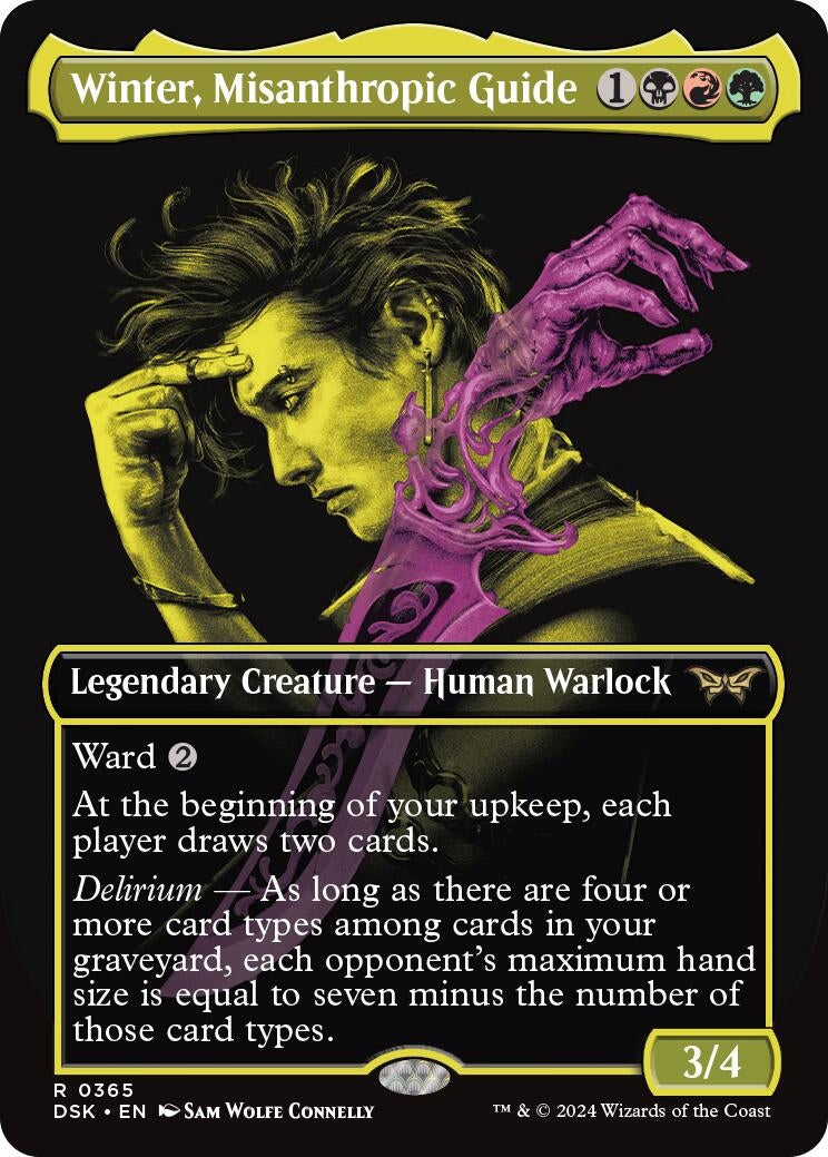 Image for Winter, Misanthropic Guide (Showcase) (Duskmourn: House of Horror) (365) - Magic: The Gathering
