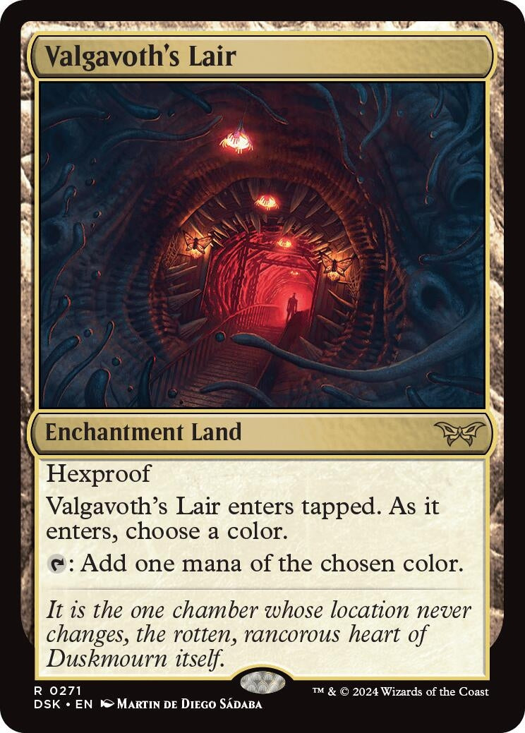 Image for Valgavoth's Lair (Duskmourn: House of Horror) (271) - Magic: The Gathering