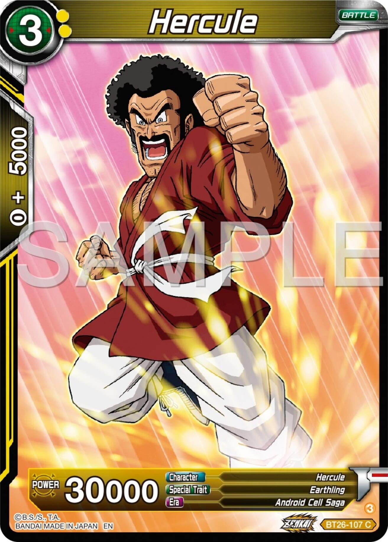 Image for Hercule (Ultimate Advent) (BT26-107) - Dragon Ball Super: Masters