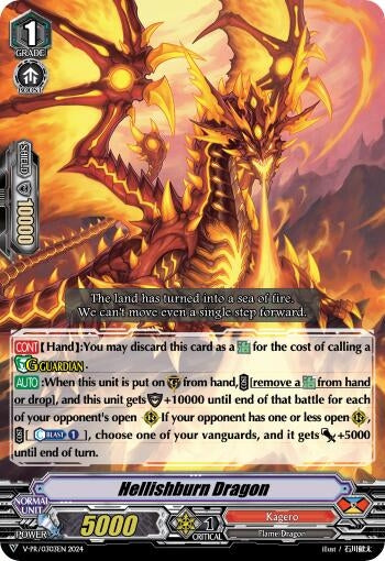 Image for Hellishburn Dragon (V Promo Cards) (V-PR/0303EN) - Cardfight Vanguard
