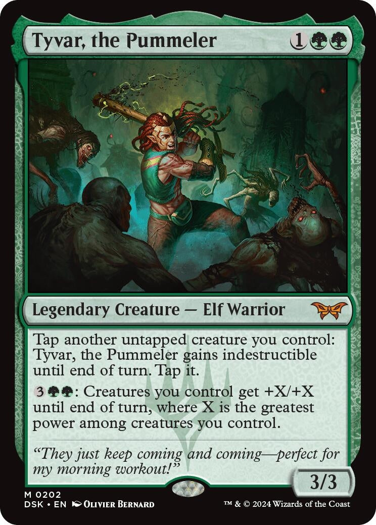 Image for Tyvar, the Pummeler (Duskmourn: House of Horror) (202) - Magic: The Gathering