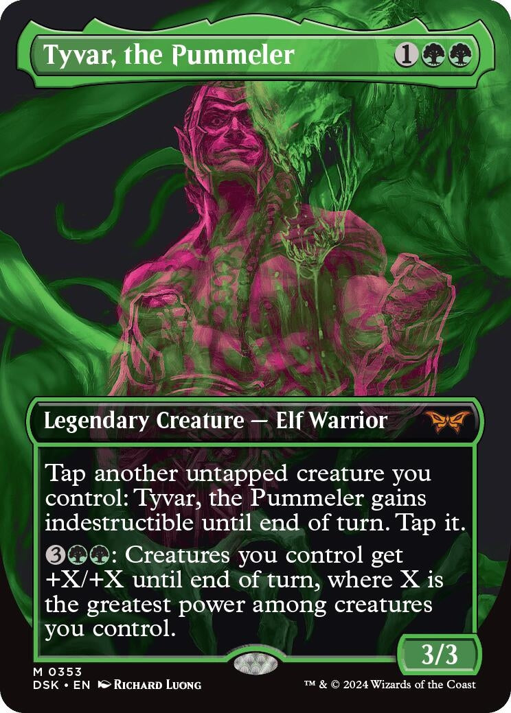Image for Tyvar, the Pummeler (Showcase) (Duskmourn: House of Horror) (353) - Magic: The Gathering