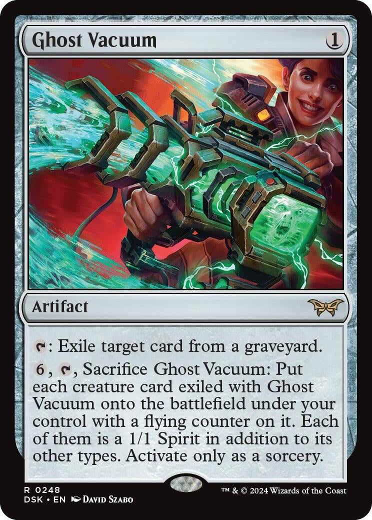 Image for Ghost Vacuum (Duskmourn: House of Horror) (248) - Magic: The Gathering