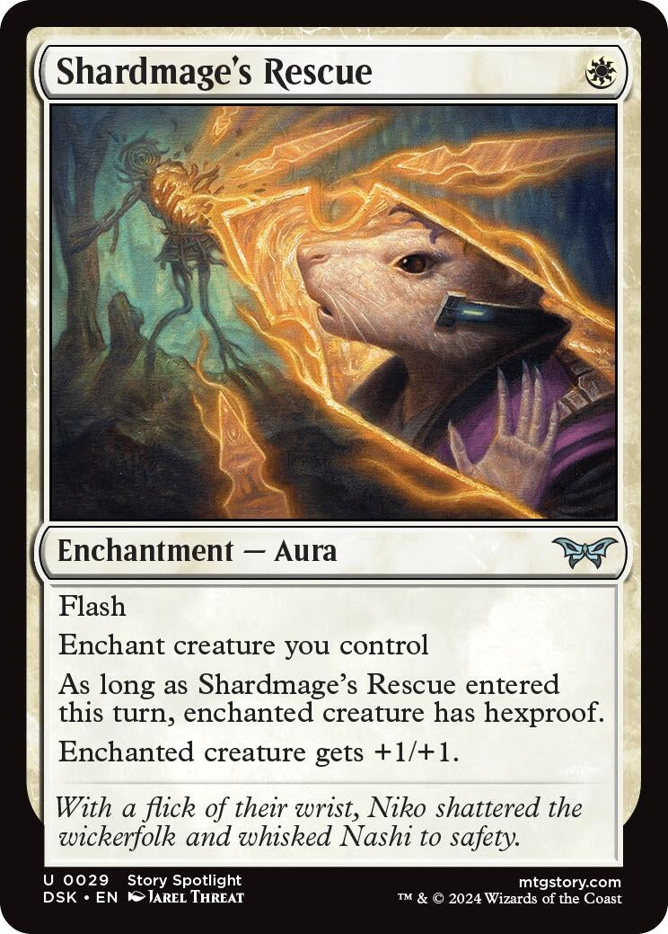 Image for Shardmage's Rescue (Duskmourn: House of Horror) (29) - Magic: The Gathering