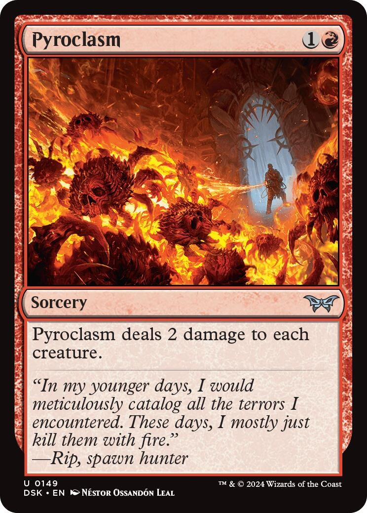 Image for Pyroclasm (Duskmourn: House of Horror) (149) - Magic: The Gathering
