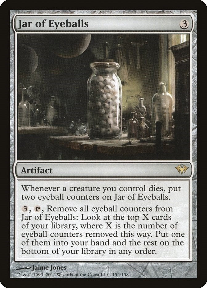 Image for Jar of Eyeballs (Dark Ascension) (152) - Magic: The Gathering