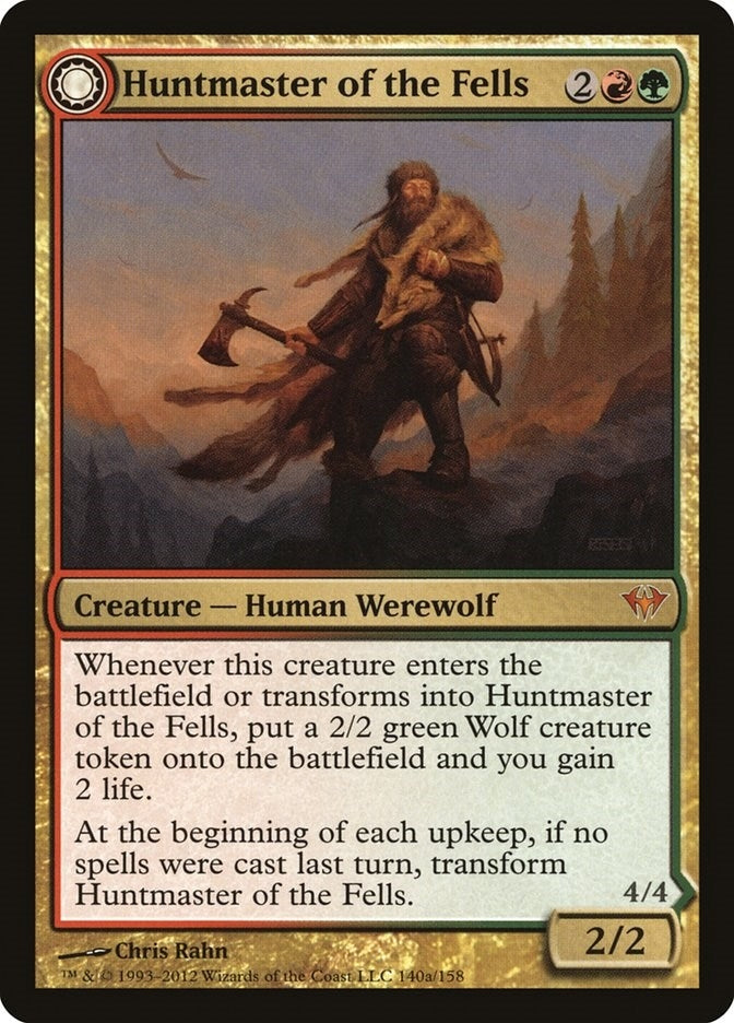 Image for Huntmaster of the Fells (Dark Ascension) (140) - Magic: The Gathering