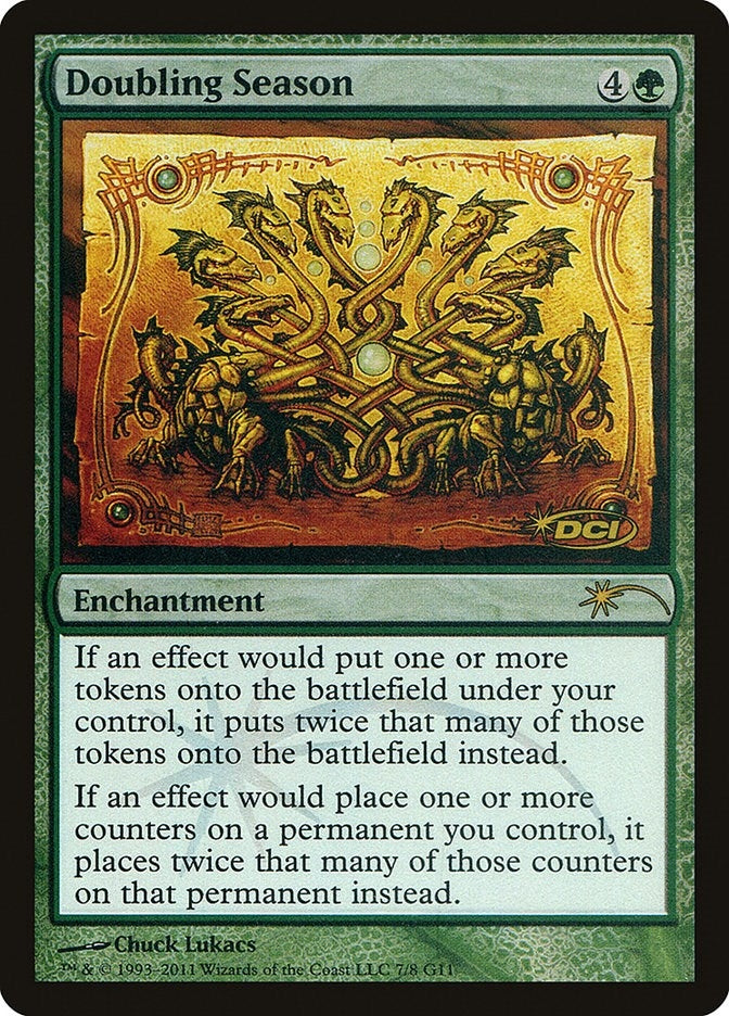 Image for Doubling Season (Judge Promos) (7) - Magic: The Gathering