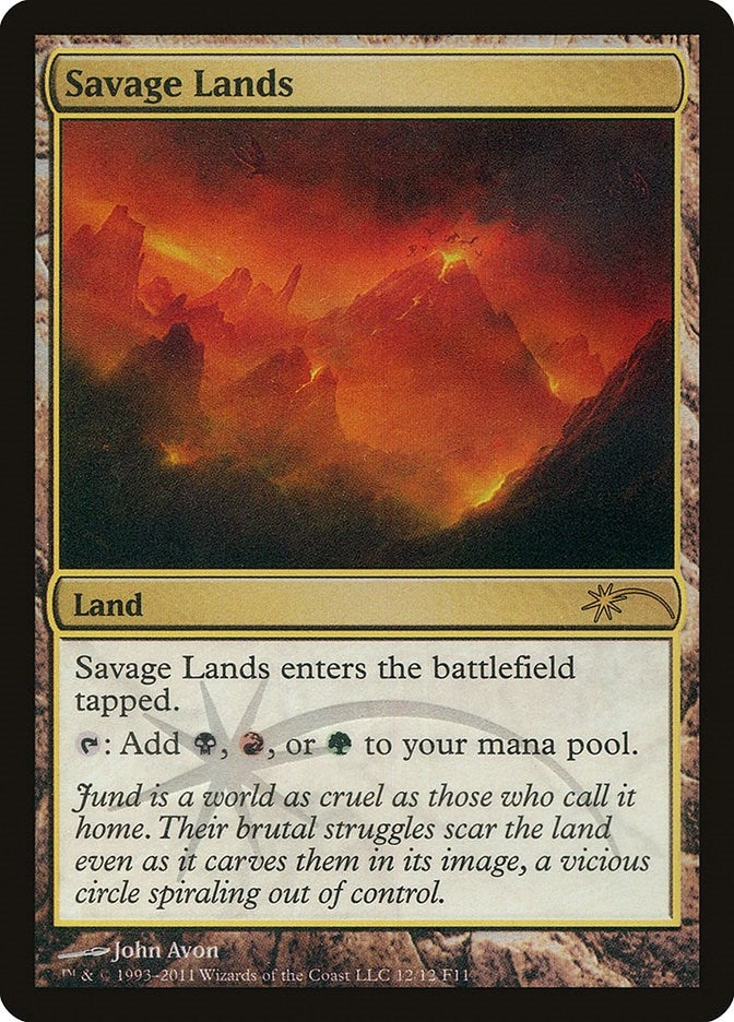 Image for Savage Lands (FNM Promos) (12) - Magic: The Gathering