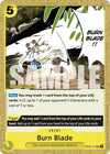 Image for Burn Blade (Two Legends Pre-Release Cards) (OP08-117) - One Piece Card Game