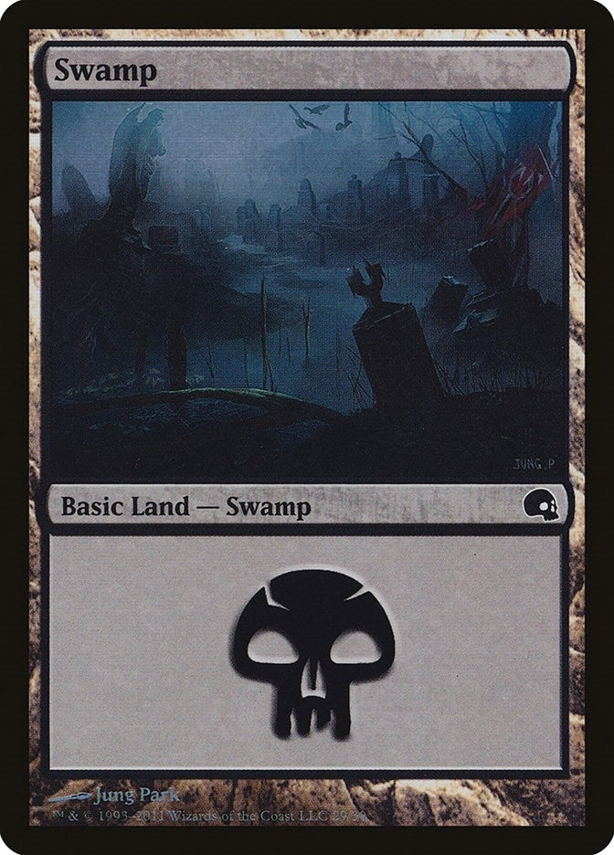 Image for Swamp (29) (Premium Deck Series: Graveborn) (29) - Magic: The Gathering