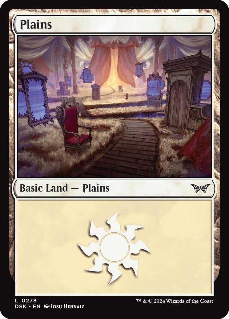 Image for Plains (0278) (Duskmourn: House of Horror) (278) - Magic: The Gathering