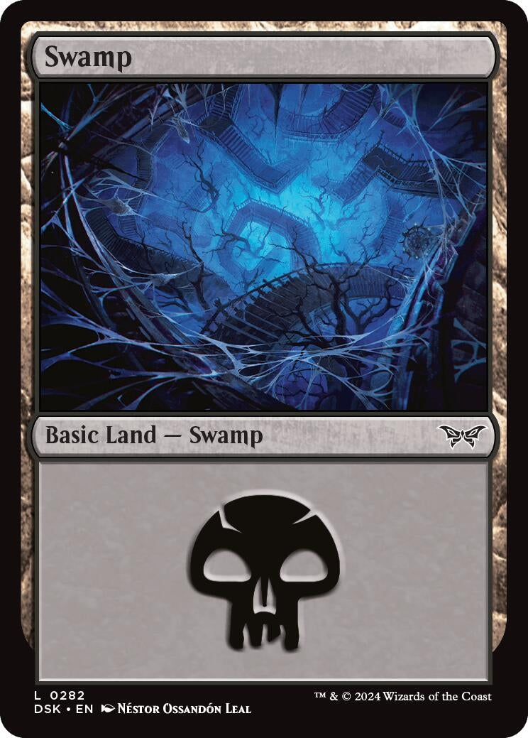 Image for Swamp (0282) (Duskmourn: House of Horror) (282) - Magic: The Gathering