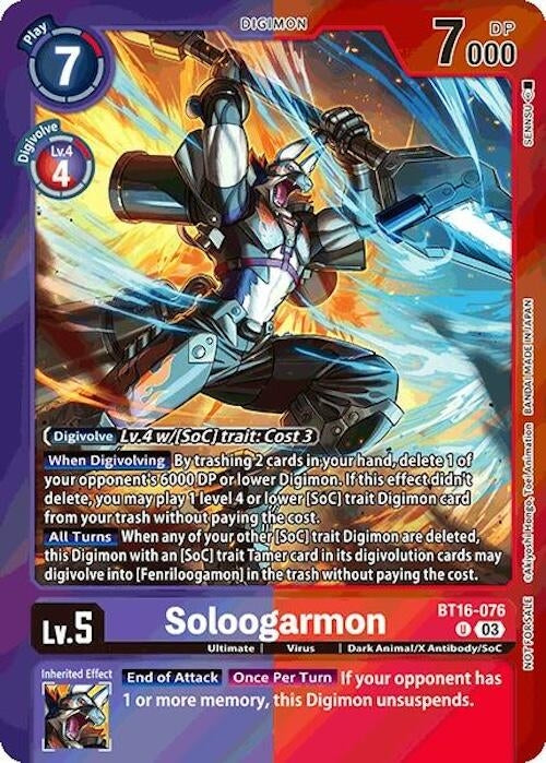 Image for Soloogarmon (Event Pack 7) (BT16) (16076)