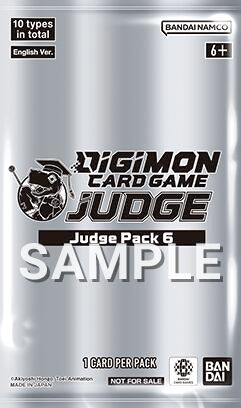 Image for Judge Pack 6 - Digimon Card Game