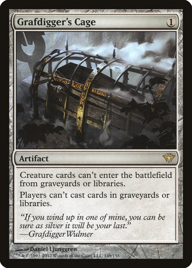 Image for Grafdigger's Cage (Dark Ascension) (149) - Magic: The Gathering