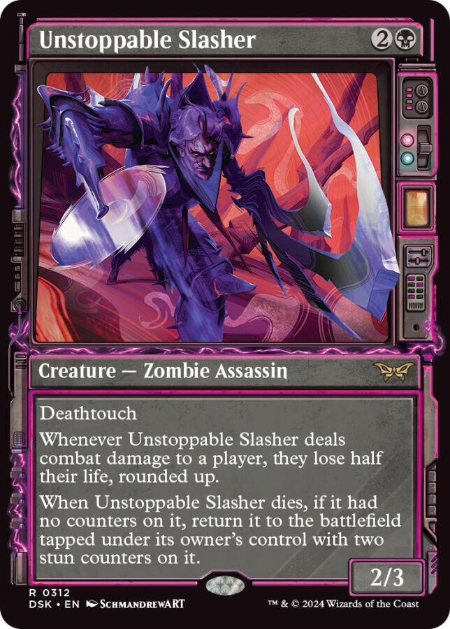 Image for Unstoppable Slasher (Showcase) (Duskmourn: House of Horror) (312) - Magic: The Gathering