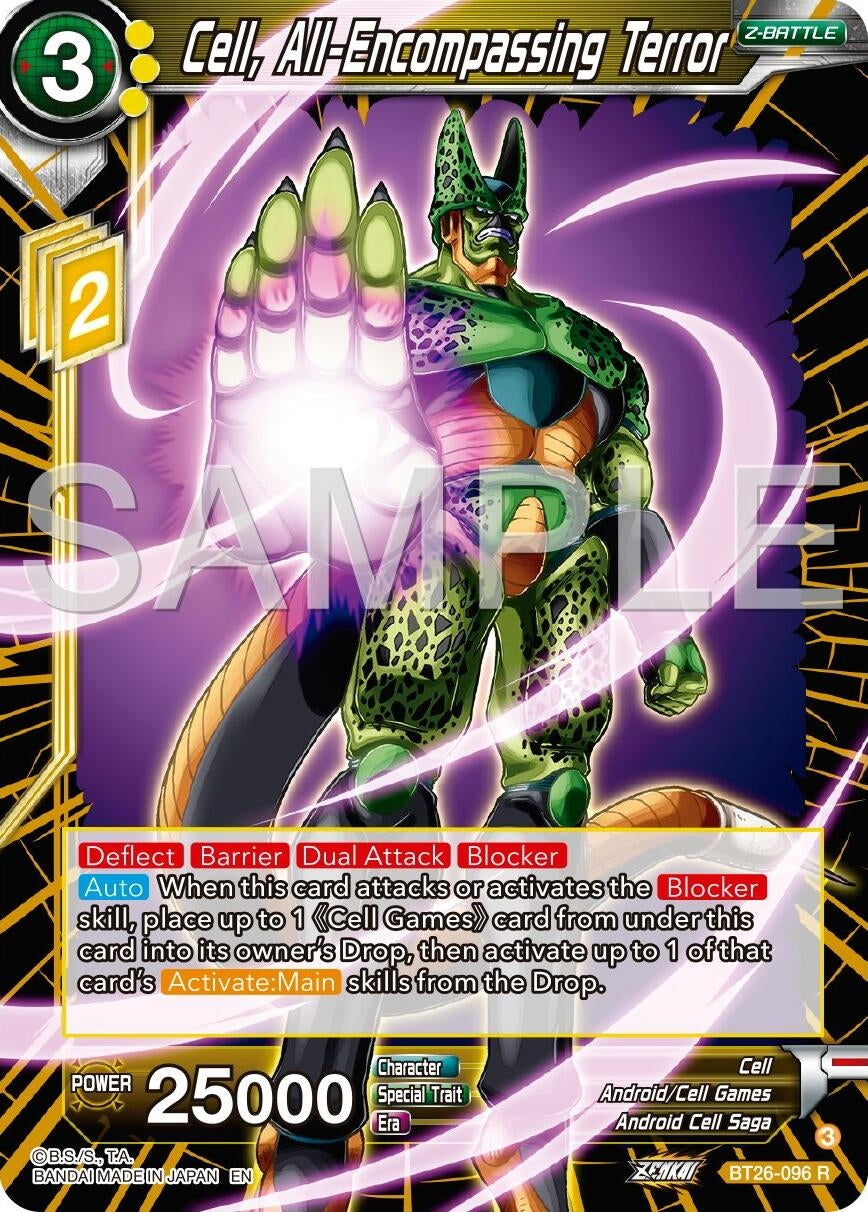 Image for Cell, All-Encompassing Terror (Ultimate Advent) (BT26-096) - Dragon Ball Super: Masters
