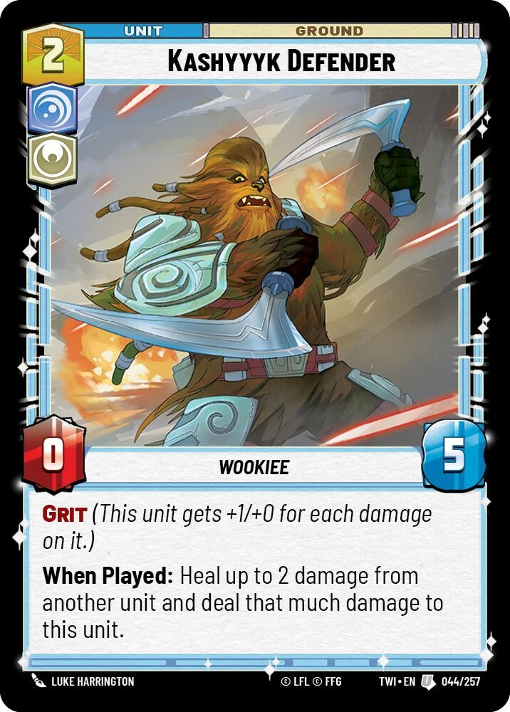Image for Kashyyyk Defender (Twilight of the Republic) (044/257) - Star Wars: Unlimited