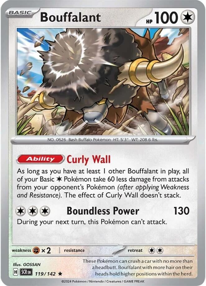 Image for Bouffalant (Deck Exclusives) (119/142) - Pokemon