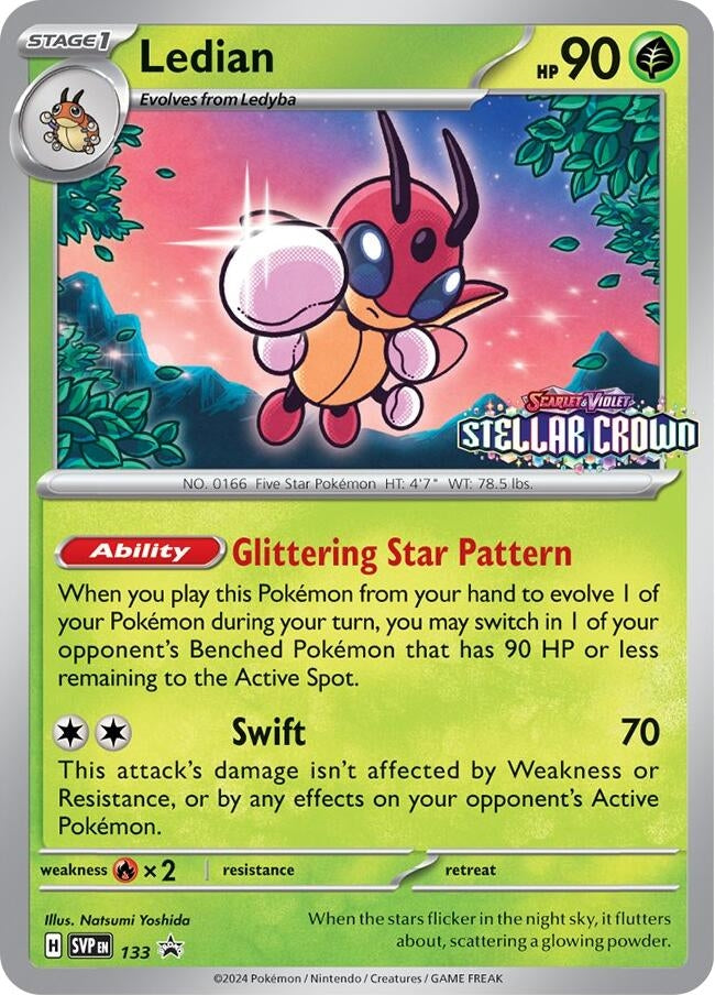 Image for Ledian - 133 (SV: Scarlet & Violet Promo Cards) (133) - Pokemon