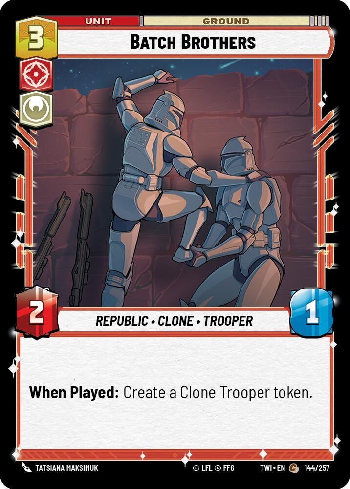 Image for Batch Brothers (Twilight of the Republic) (144/257) - Star Wars: Unlimited