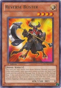 Image for Reverse Buster (Order of Chaos) (ORCS-EN012) - YuGiOh
