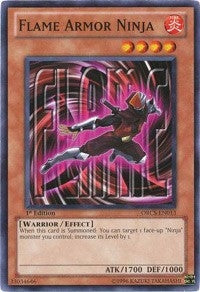 Image for Flame Armor Ninja (Order of Chaos) (ORCS-EN013) - YuGiOh