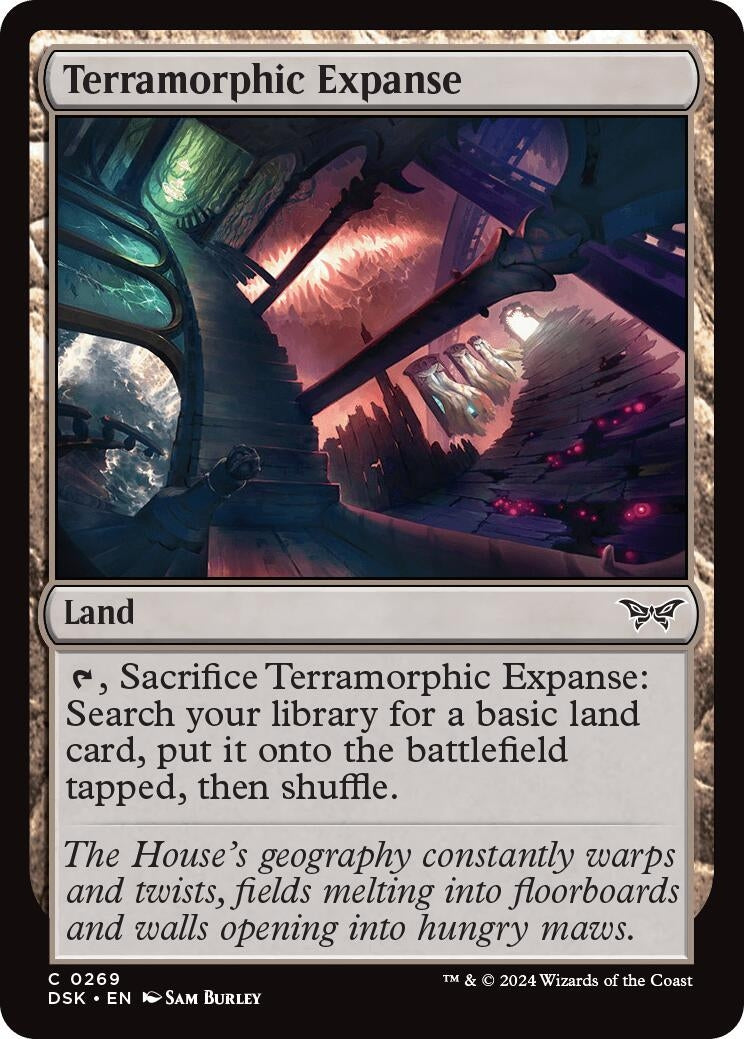 Image for Terramorphic Expanse (Duskmourn: House of Horror) (269) - Magic: The Gathering