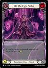 Image for Hit the High Notes (Blue) (Blitz Deck: Rosetta - Aurora) (ARA021) - Flesh and Blood TCG