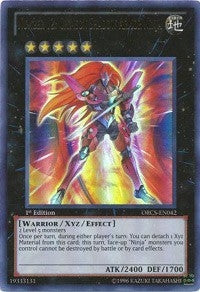 Image for Number 12: Crimson Shadow Armor Ninja (Order of Chaos) (ORCS-EN042) - YuGiOh