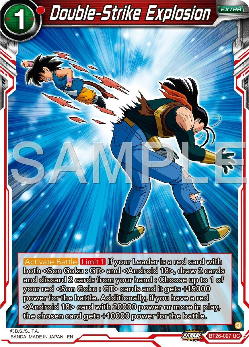 Image for Double-Strike Explosion (Ultimate Advent) (BT26-027) - Dragon Ball Super: Masters