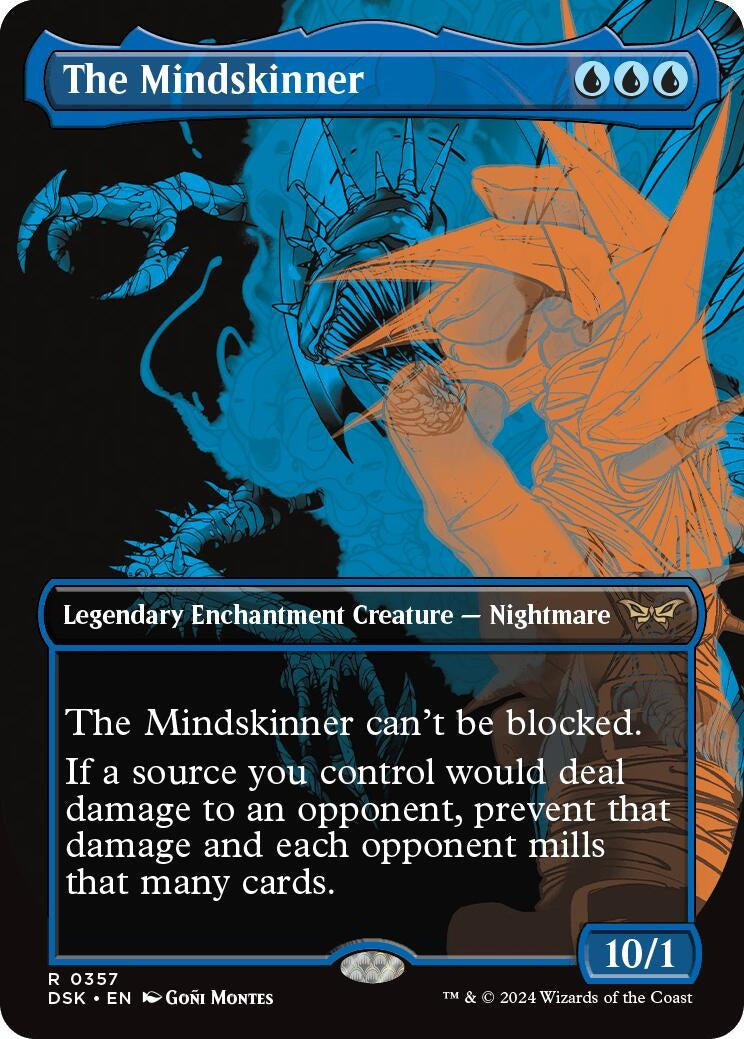 Image for The Mindskinner (Showcase) (Duskmourn: House of Horror) (357) - Magic: The Gathering