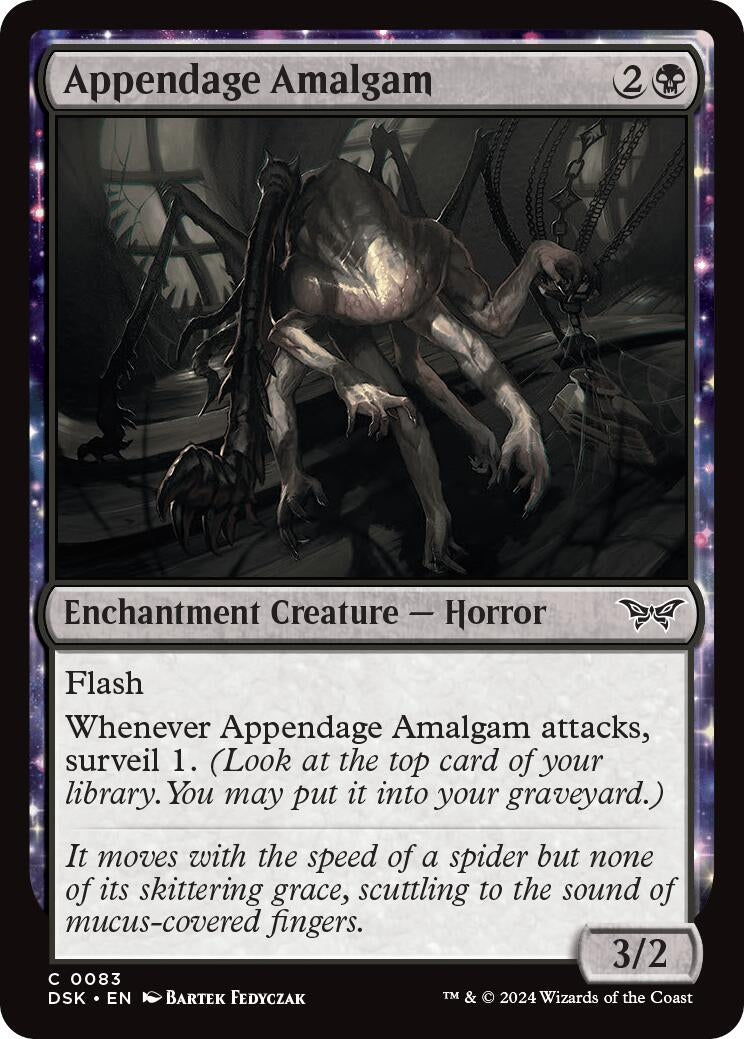 Image for Appendage Amalgam (Duskmourn: House of Horror) (83) - Magic: The Gathering