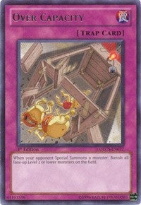 Image for Over Capacity (Order of Chaos) (ORCS-EN077) - YuGiOh