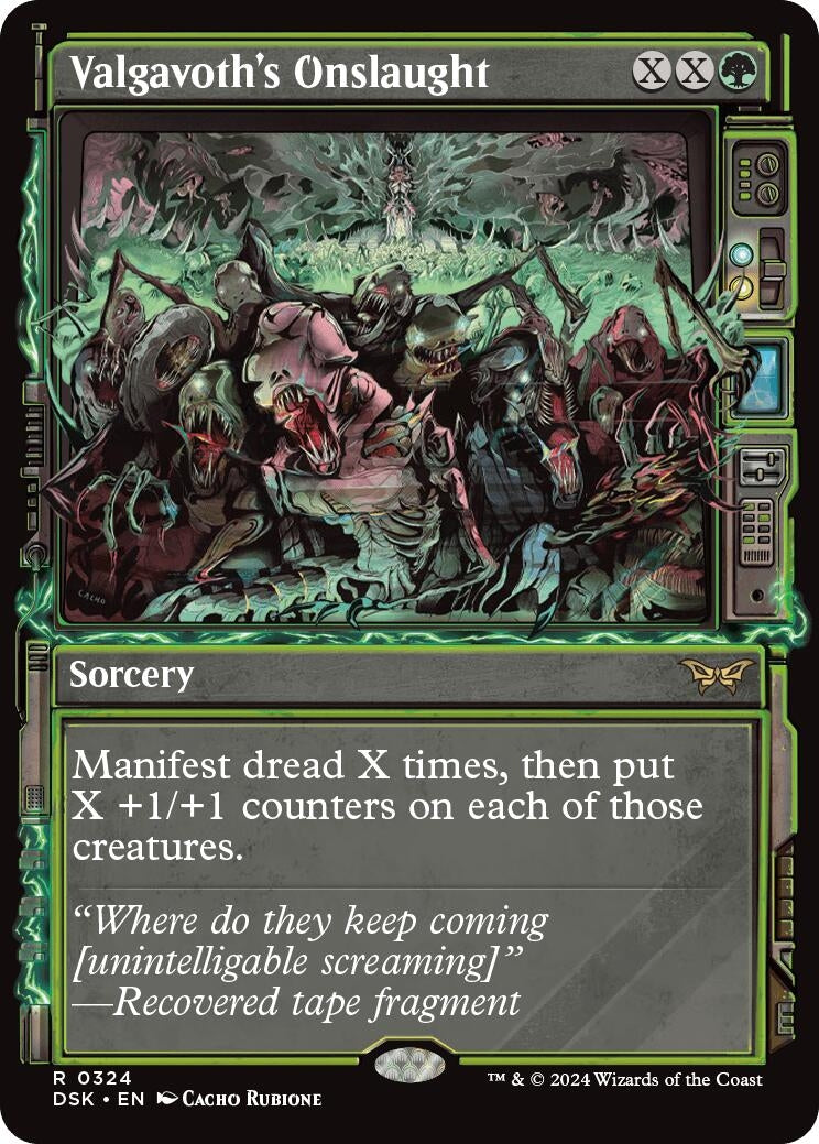 Image for Valgavoth's Onslaught (Showcase) (Duskmourn: House of Horror) (324) - Magic: The Gathering