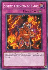 Image for Sealing Ceremony of Katon (Order of Chaos) (ORCS-EN080) - YuGiOh