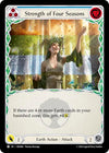 Image for Strength of Four Seasons (Blue) (Rosetta) (ROS060) - Flesh and Blood TCG