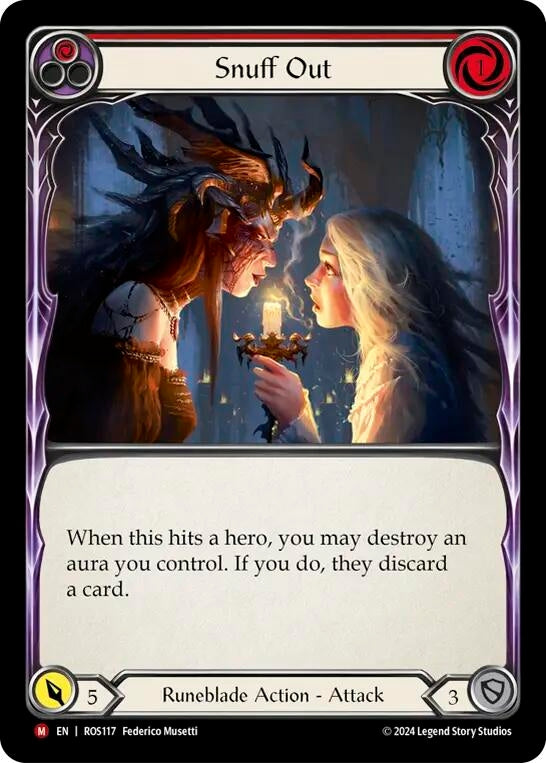 Image for Snuff Out (Rosetta) (ROS117) - Flesh and Blood TCG