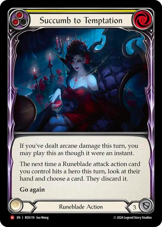 Image for Succumb to Temptation (Rosetta) (ROS119) - Flesh and Blood TCG