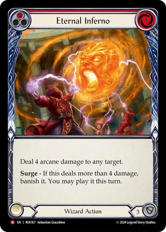 Image for Eternal Inferno (Rosetta) (ROS167) - Flesh and Blood TCG