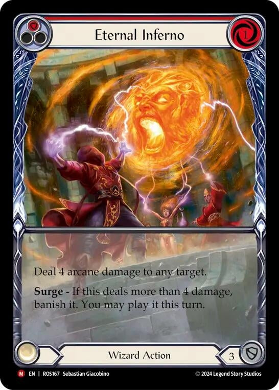 Image for Eternal Inferno (Extended Art) (Rosetta) (ROS167) - Flesh and Blood TCG