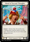 Image for Hood of Second Thoughts (Rosetta) (ROS212) - Flesh and Blood TCG