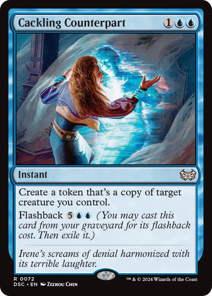 Image for Cackling Counterpart (Commander: Duskmourn: House of Horror) (72) - Magic: The Gathering