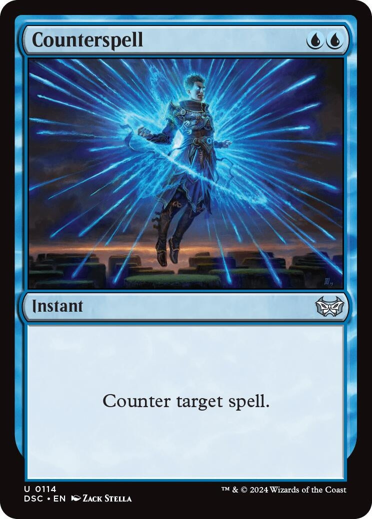 Image for Counterspell (Commander: Duskmourn: House of Horror) (114) - Magic: The Gathering