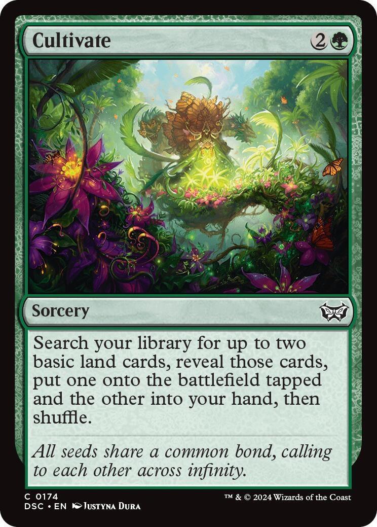 Image for Cultivate (Commander: Duskmourn: House of Horror) (174) - Magic: The Gathering