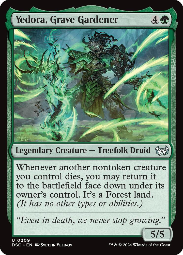 Image for Yedora, Grave Gardener (Commander: Duskmourn: House of Horror) (209) - Magic: The Gathering